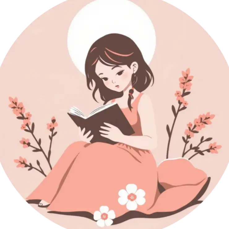 Ilustração da Menina das Histórias